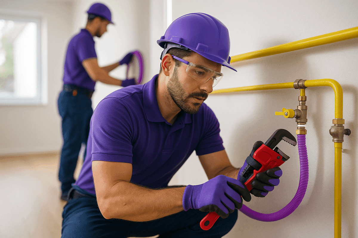 Gas Line Installation service by Argos Plumbing