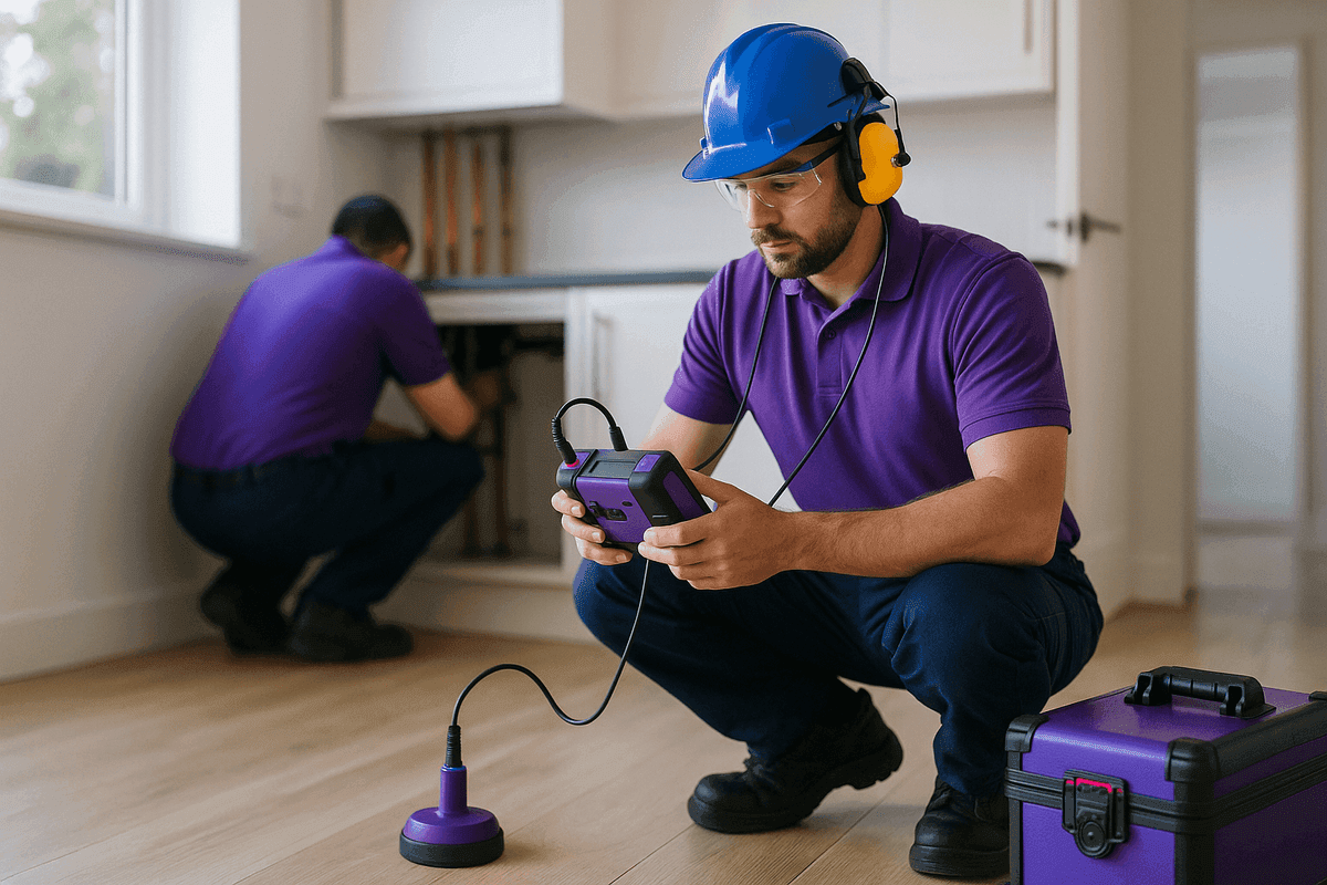 Leak Detection service by Argos Plumbing