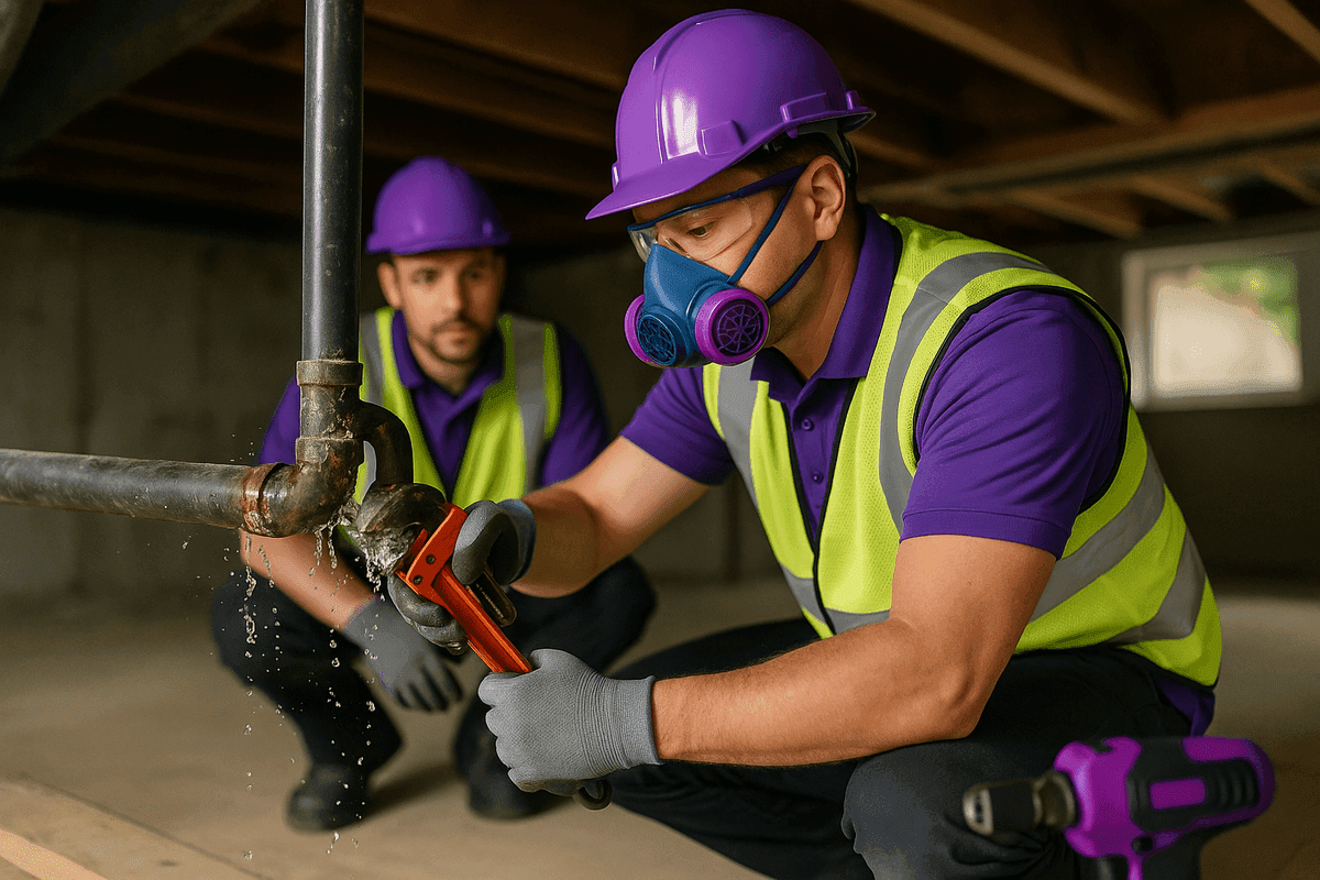 Pipe Repair service by Argos Plumbing