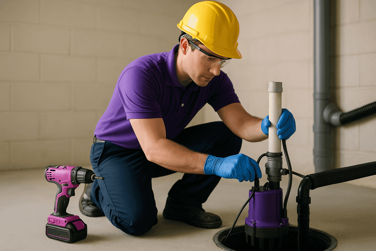 Sump Pump Repair service by Argos Plumbing