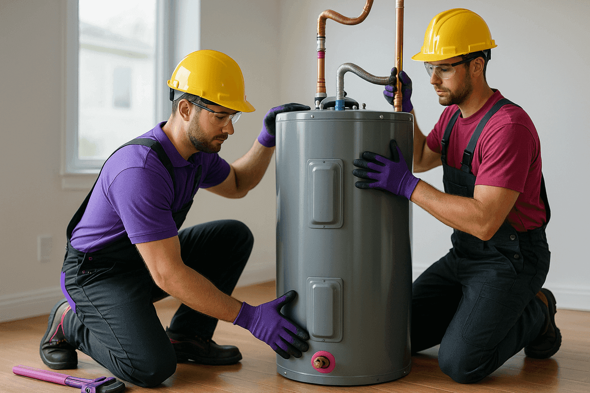 Water Heater Installation service by Argos Plumbing